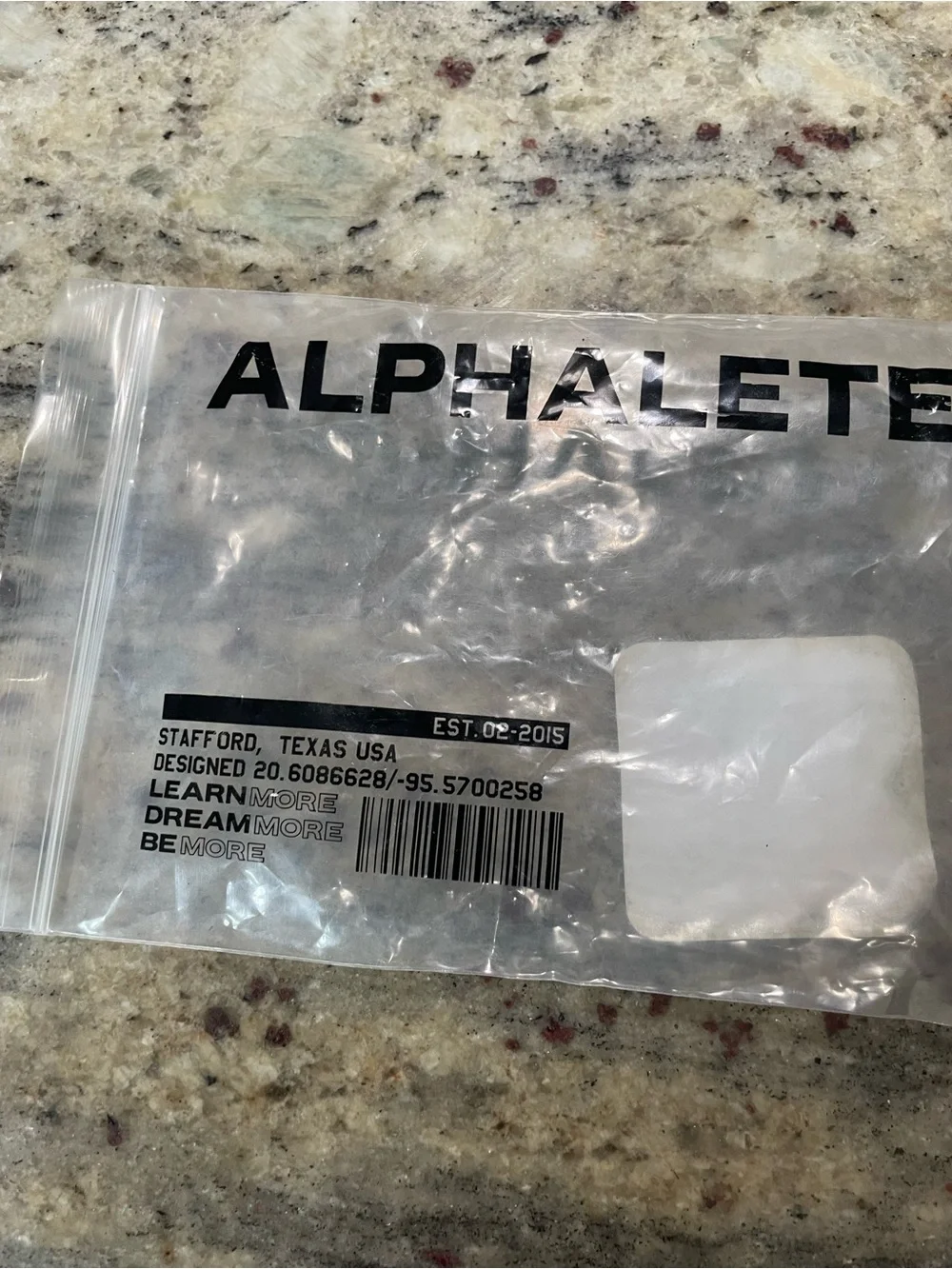 Alphalete Black Dog Collar